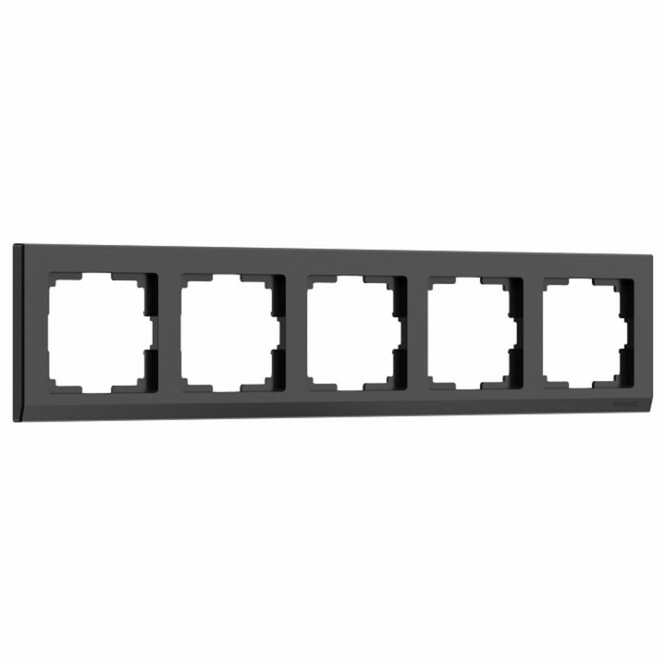 Фото Рамка на 5 постов Werkel Stark (черный) W0051808 WRK_a050926 - интернет-магазин МегаТерем в Москве