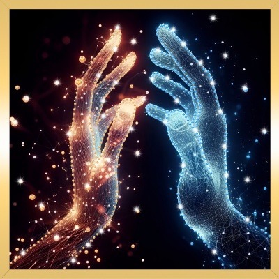 Картина МАГИЯ ПРИКОСНОВЕНИЙ...