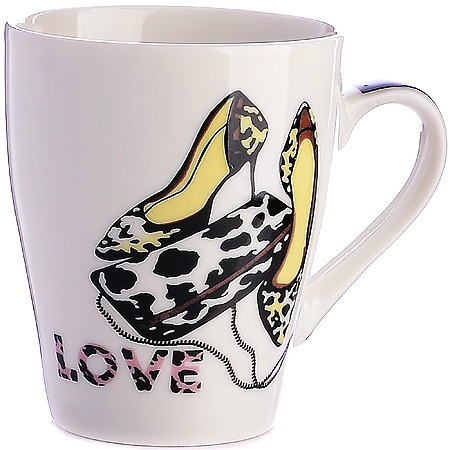 Фото Кружка 340 мл Леопард Love LORAINE (9-31231-4) - интернет-магазин МегаТерем в Москве