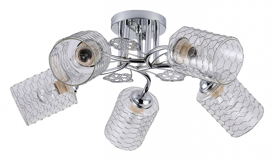 Фото Потолочная люстра Escada Weigela 1113/5PL ESC_1113_5PL - интернет-магазин МегаТерем в Москве