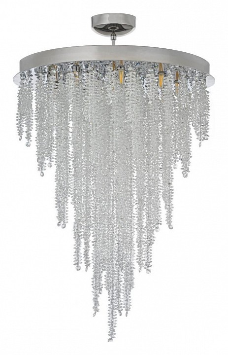 Фото Люстра на штанге Arti Lampadari Flusso Nickel Flusso H 1.4.45.105 N AL_Flusso_H_1.4.45.105_N - интернет-магазин МегаТерем в Москве