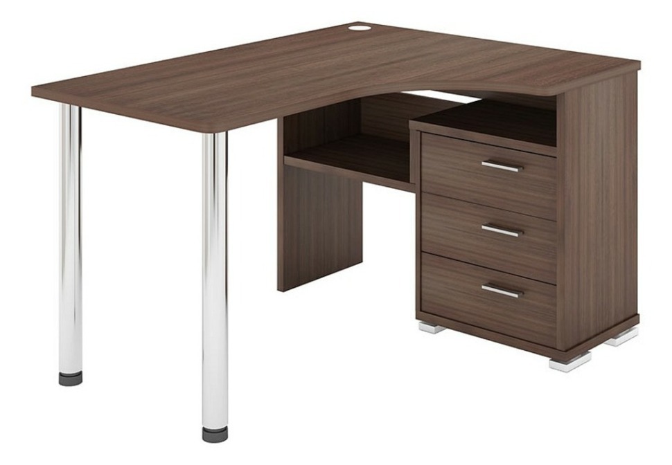 Фото Стол письменный Домино СР-132С-130 MER_SR-132S_SH-PRAV - интернет-магазин МегаТерем в Москве