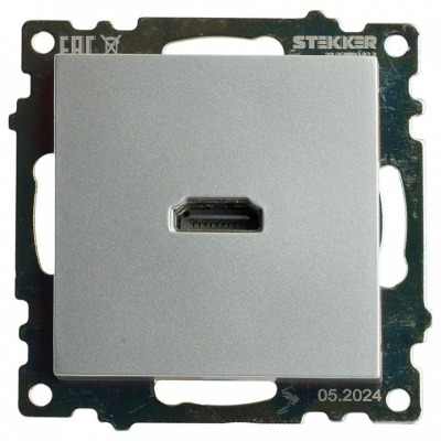 Розетка HDMI без рамки Stekker Катрин 50061 FE_50061