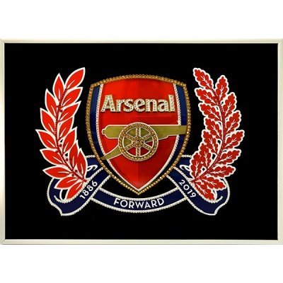 Картина Логотип Арсенал с кристаллами Swarovski (2290)