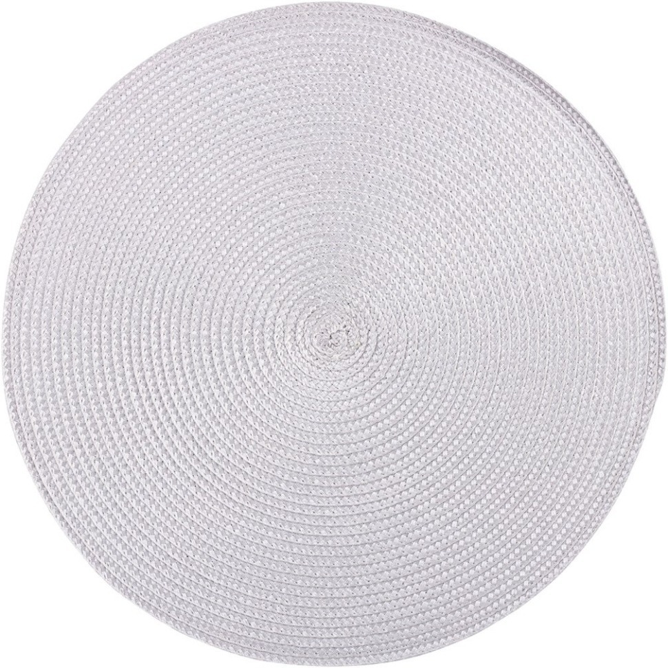 Фото Набор подстановочных салфеток native grey из 4 шт., диаметр=38 см Lefard (771-089) - интернет-магазин МегаТерем в Москве