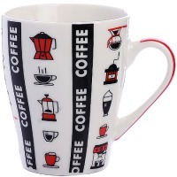 Кружка 340 мл Coffee Time Soul LORAINE (9-31237-1)