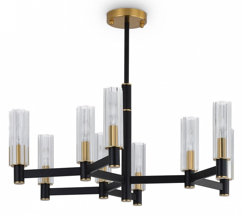 Фото Люстра на штанге Freya Ambra FR5167PL-09B MY_FR5167PL-09B - интернет-магазин МегаТерем в Москве