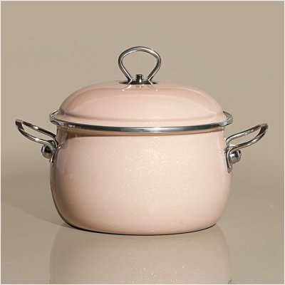 Кастрюля эмалир. с крышкой ...