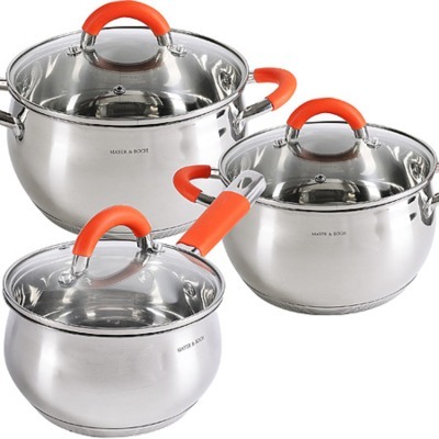 Набор кастрюль 3 шт из нерж...