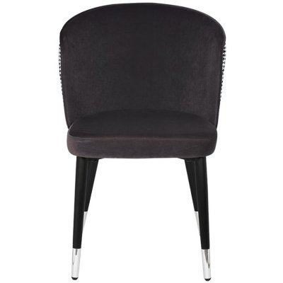 Стул велюр серый 54*57*80см...