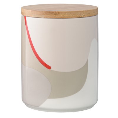 Банка для хранения бежевого...