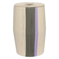Корзина плетеная conga grey из коллекции ethnic, размер m (77209)