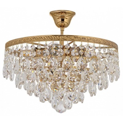 Люстра на штанге Arti Lampadari Castellana Gold Castellana E 1.3.38.608 G AL_Castellana_E_1.3.38.608_G