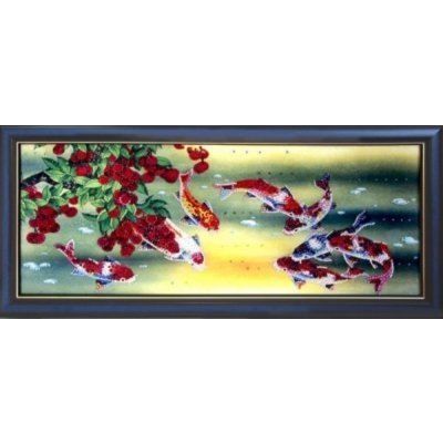 Картина Рыбы Тай с кристалл...