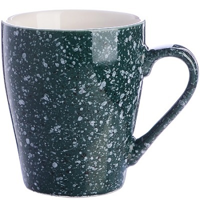 Кружка 340 мл Зеленый мрамо...