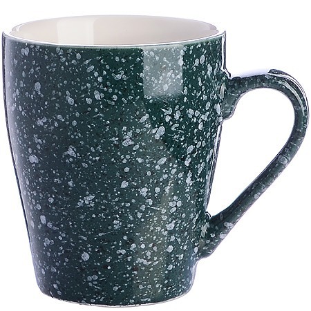 Фото Кружка 340 мл Зеленый мрамор LORAINE (31265) - интернет-магазин МегаТерем в Москве