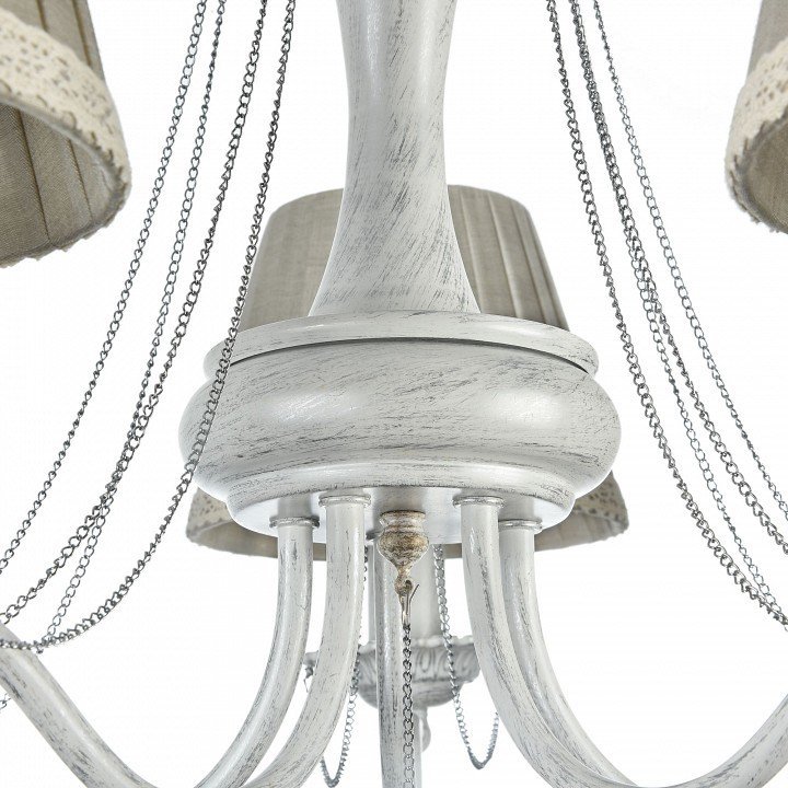 Фото Подвесная люстра Freya Donata FR2759-PL-05-W MY_FR2759-PL-05-W - интернет-магазин МегаТерем в Москве