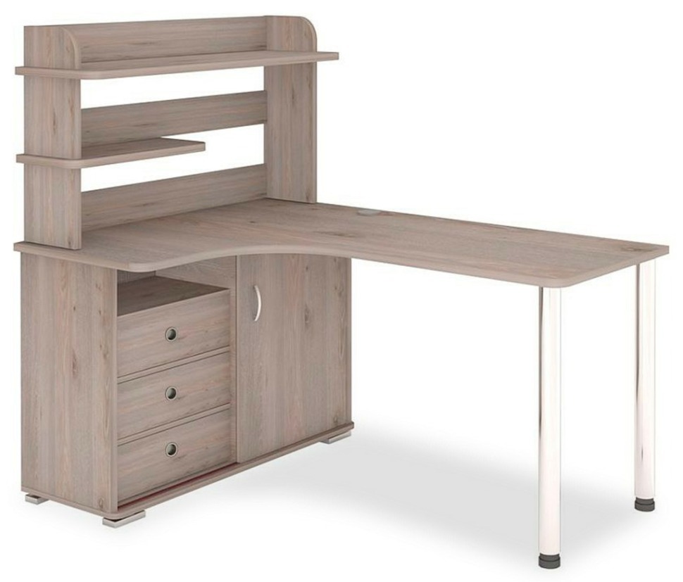 Фото Стол компьютерный Домино нельсон СР-145М MER_SR-145M_N-LEV - интернет-магазин МегаТерем в Москве