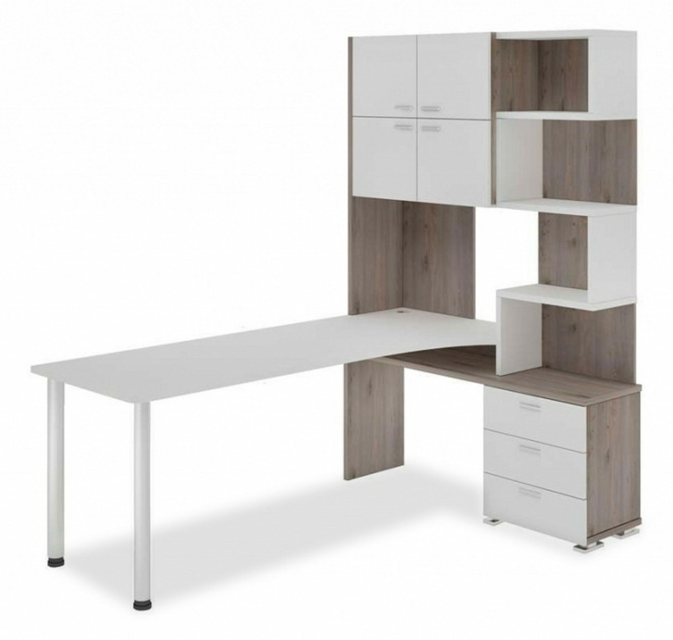 Фото Стол компьютерный Домино нельсон СР-500М/190 MER_SR-500M_190_NBEBE-PRAV - интернет-магазин МегаТерем в Москве