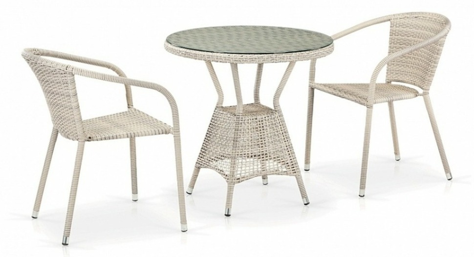 Фото Набор уличный  T705ANT/Y137C-W85 Latte 2Pcs AFN_T705ANT_Y137C-W85_Latte_2Pcs - интернет-магазин МегаТерем в Москве