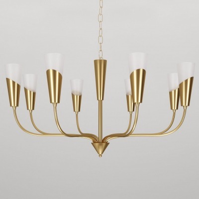 Подвесная люстра Eurosvet Rhyton 60167/8 латунь EV_a068281