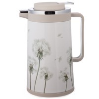 Термос со стеклянной колбой, 950 мл, крышка с клапаном, серия "dandelion" Agness (734-206)