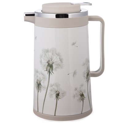 Термос со стеклянной колбой, 950 мл, крышка с клапаном, серия "dandelion" Agness (734-206)