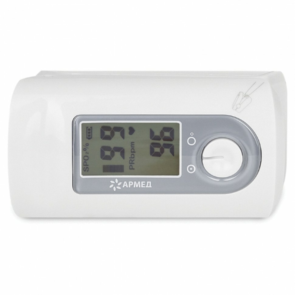 Фото Пульсоксиметр МЕД РУ без НДС АРМЕД YX200 без поверки 631197 (95306) - интернет-магазин МегаТерем в Москве