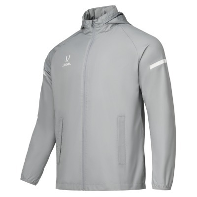 Куртка ветрозащитная JOGEL CAMP 2 Rain Jacket, серый, детский (2113015)