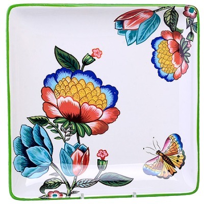 Блюдо сервировочное 22х22 с...