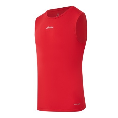 Майка компрессионная JÖGEL CAMP PerFormDRY Baselayer SL Tee, красный (2120472)
