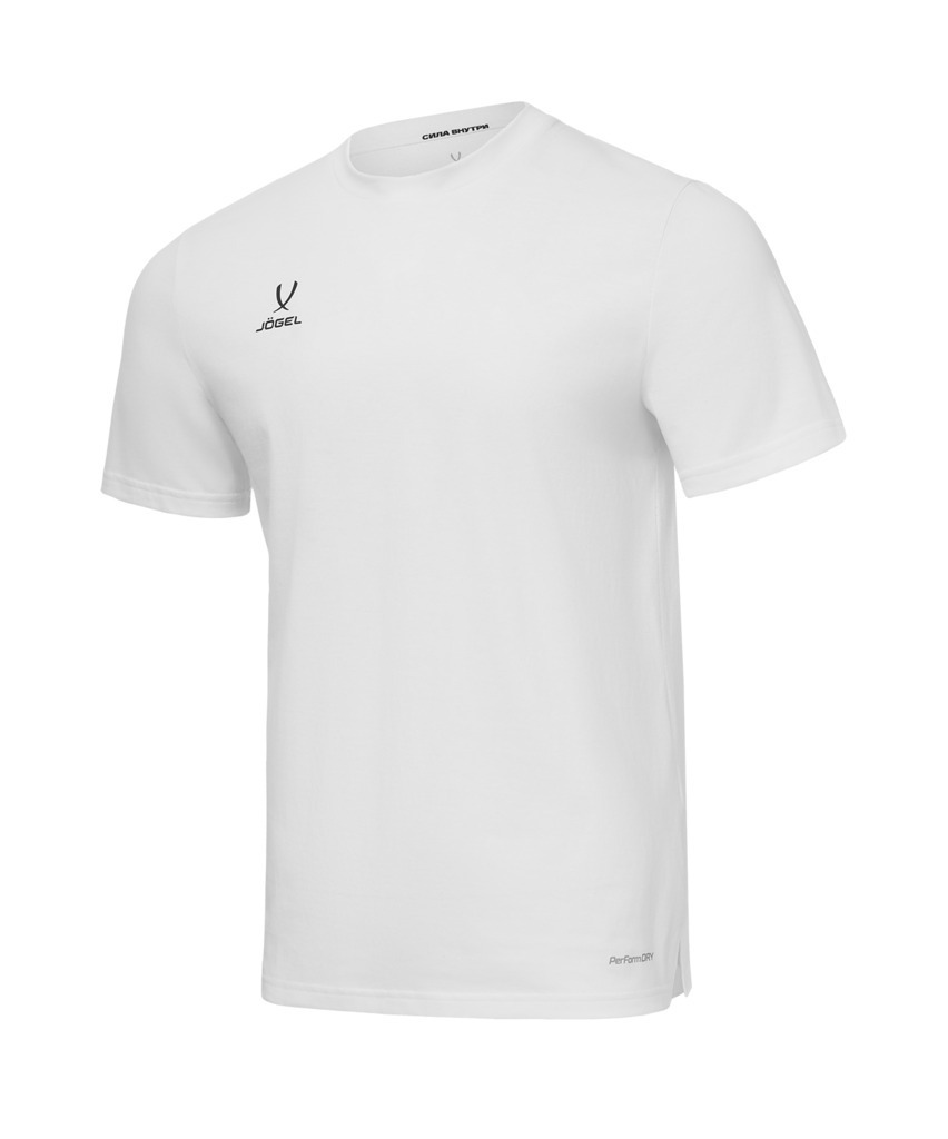 Фото Футболка тренировочная JÖGEL DIVISION PerFormDRY Training CVC 00, белый (2130731) - интернет-магазин МегаТерем в Москве