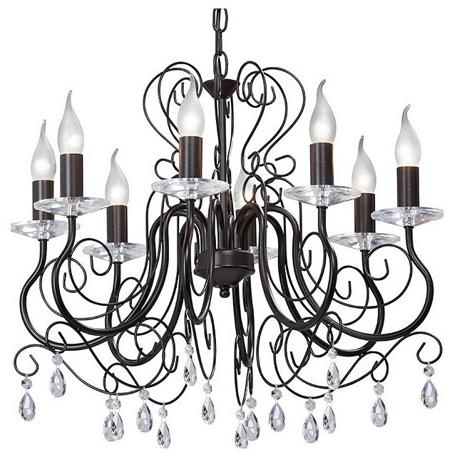 Фото Подвесная люстра Vitaluce V1301 V1301-1/8 VI_V1301-1_8 - интернет-магазин МегаТерем в Москве