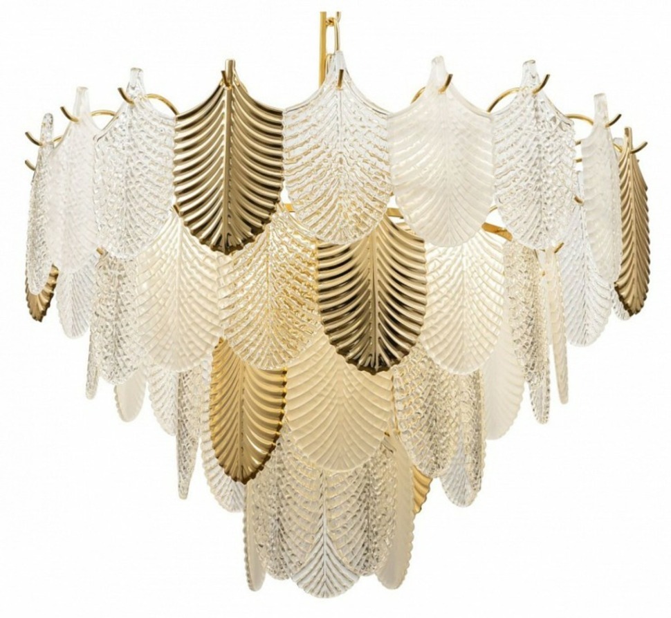 Фото Подвесная люстра Freya Hloya FR5143PL-09G MY_FR5143PL-09G - интернет-магазин МегаТерем в Москве