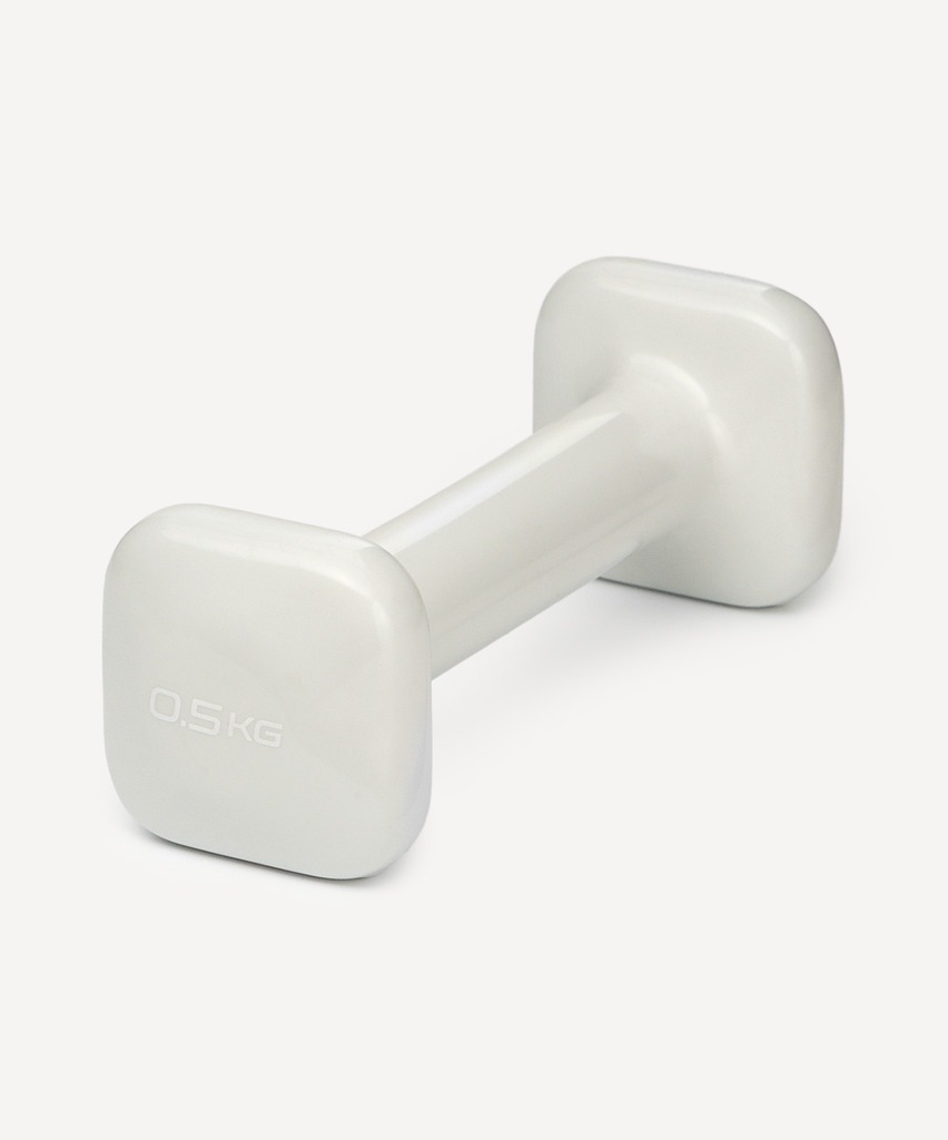 Фото Гантель виниловая STARFIT DB-106 0,5 кг, светло-серый (2119185) - интернет-магазин МегаТерем в Москве