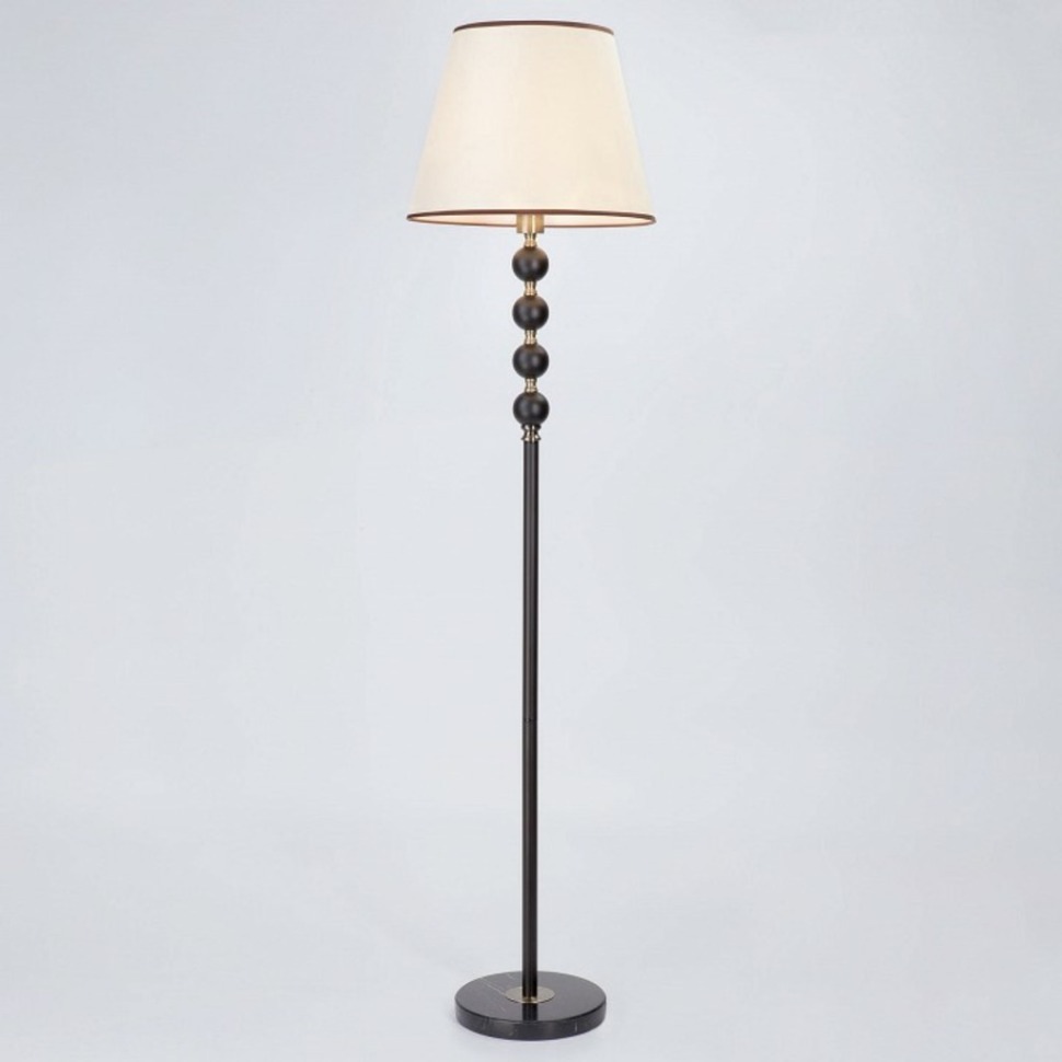 Фото Торшер Eurosvet Rigel 01057/1 черный EV_84916 - интернет-магазин МегаТерем в Москве