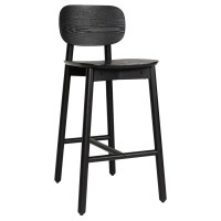 Стул барный saga, темно-серый (79957)