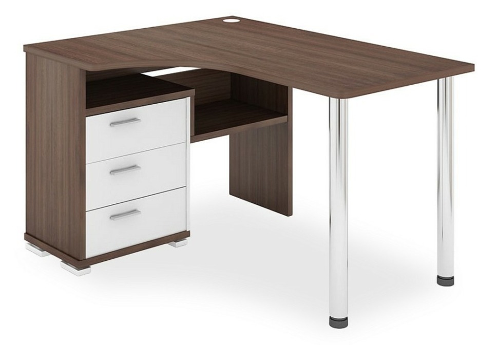 Фото Стол письменный Домино СР-132С-130 MER_SR-132S_SHBE-LEV - интернет-магазин МегаТерем в Москве