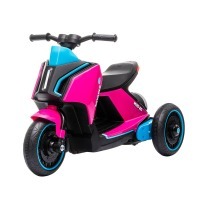Детский электромобиль скутер трицикл BMW Concept Link Style 6V 2WD (HL700-3-PINK)