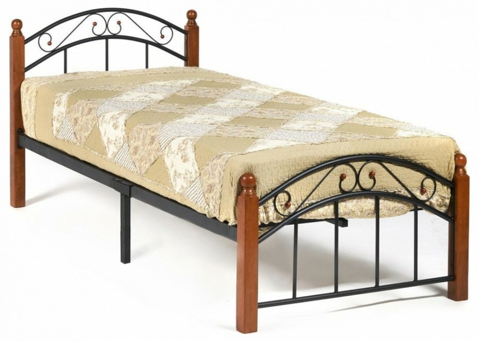 Фото Кровать односпальная AT-8077 TET_7190 - интернет-магазин МегаТерем в Москве