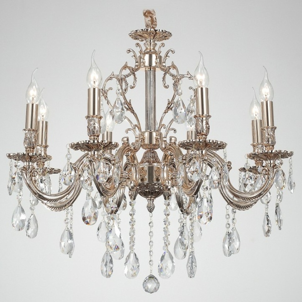 Фото Подвесная люстра Lucia Tucci Barletta BARLETTA 1730.8 coffe gold LT_BARLETTA_1730.8_coffe_gold - интернет-магазин МегаТерем в Москве