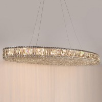Подвесная люстра Newport 8450 8458+14/S chrome NWP_M0070387