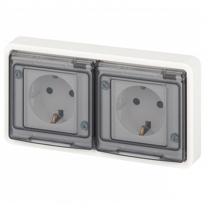 Фото Розетка с заземлением и со шторкой, с крышкой Эра Эра Эксперт 11-2524-01 ER_B0063254 - интернет-магазин МегаТерем в Москве