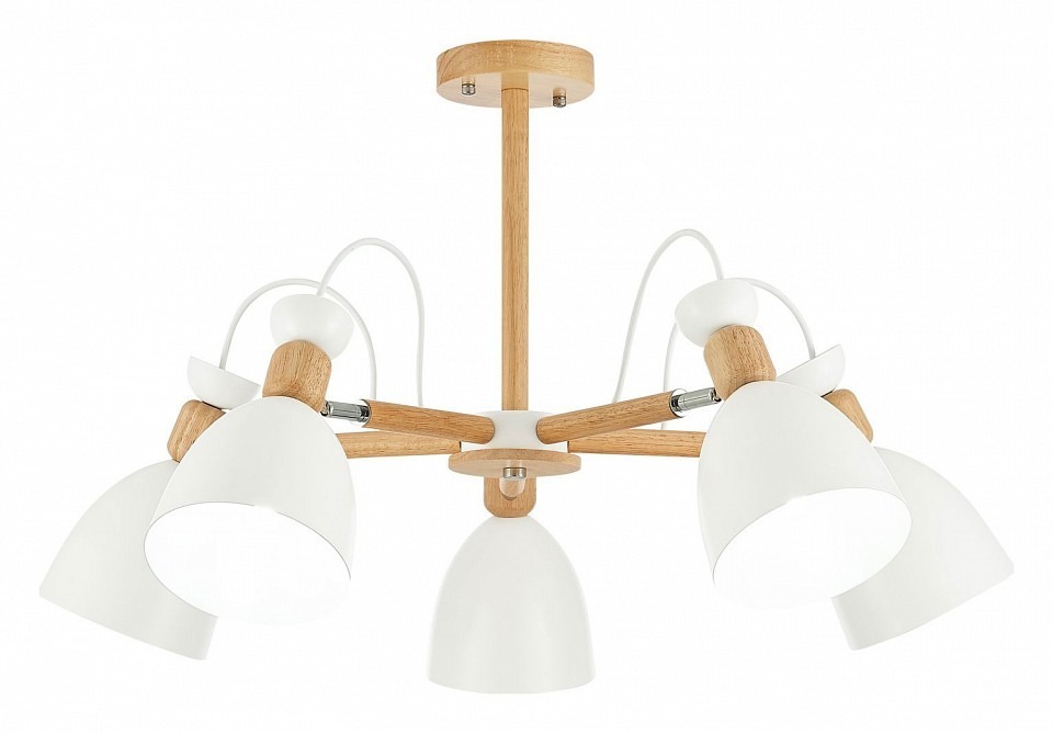 Фото Люстра на штанге EVOLUCE Balcamo SLE103802-05 EVO_SLE103802-05 - интернет-магазин МегаТерем в Москве