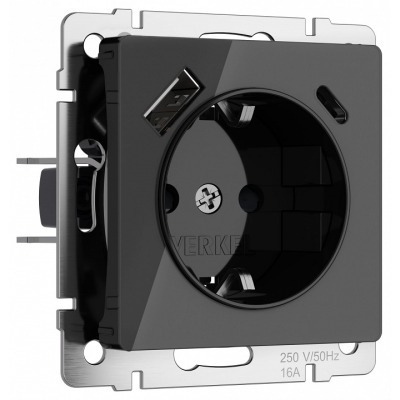 Розетка с заземлением и со ...