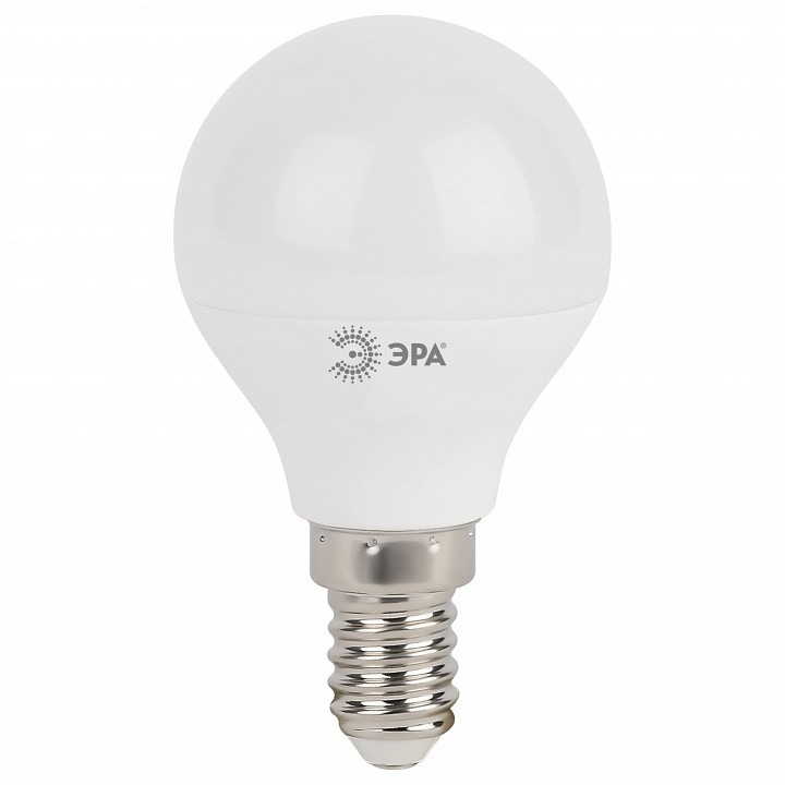 Фото Лампа светодиодная Эра Стандарт E14 5Вт 2700K LED P45-5W-827-E14 ER_B0028485 - интернет-магазин МегаТерем в Москве
