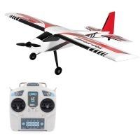 Радиоуправляемый самолет Riot Red 1400mm RTF (TOP049C)