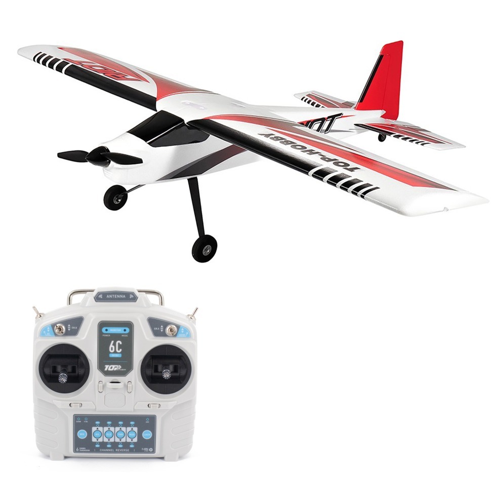 Фото Радиоуправляемый самолет Riot Red 1400mm RTF (TOP049C) - интернет-магазин МегаТерем в Москве