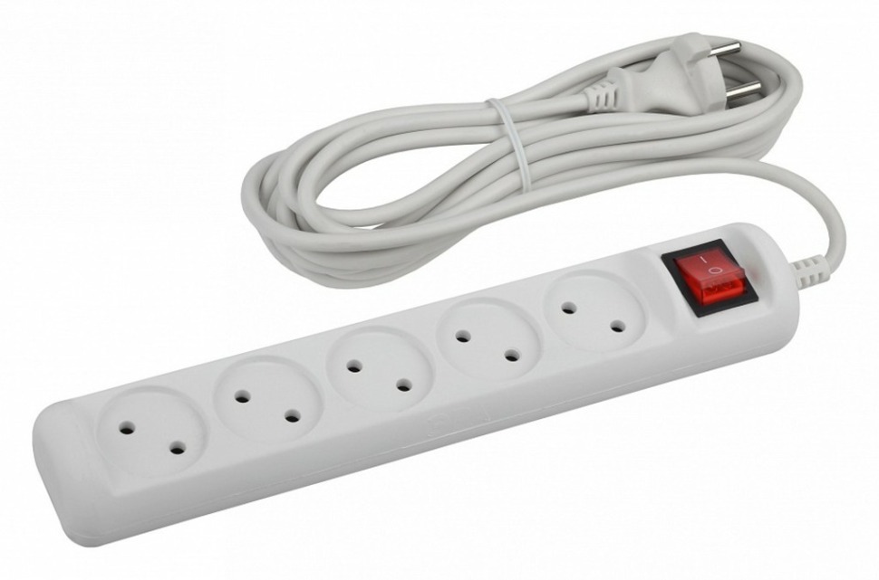 Фото Сетевой фильтр Эра U-5s-3m-2x1 Б0044056 ER_B0044056 - интернет-магазин МегаТерем в Москве