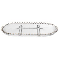 Блюдо сервировочное "golden charm", 3 секции, 30*15 см Lefard (345-500)